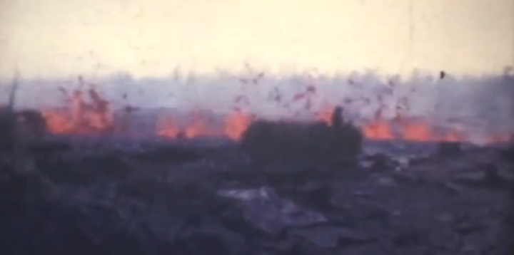 pauahi lava flow eruption