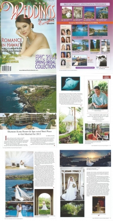 <h5>Hawaii Weddings Magazine: Preferred Hawaii World Class Resorts</h5><p>The Sheraton Kona Resort & Spa</p>