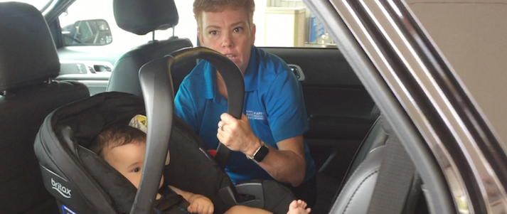Properly Install An Infant Car Seat, Is It Safe To Put Car Seat Behind Driver Or Passenger